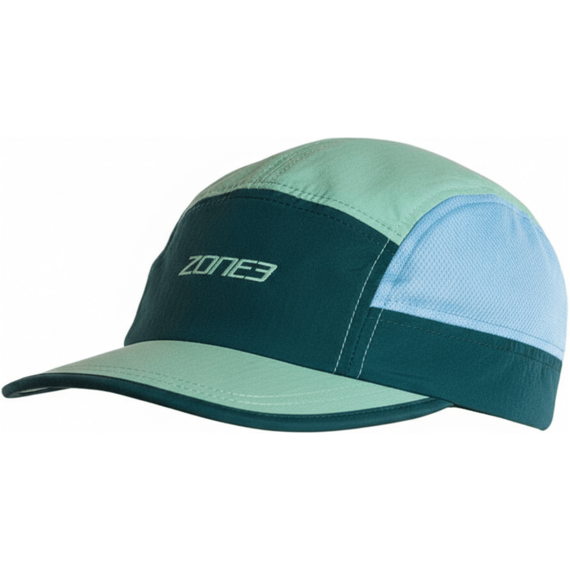 2026 ZONE3 5-Panel Running Cap RA26LWPC127 - Teal